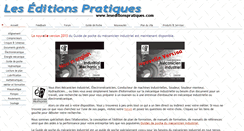 Desktop Screenshot of leseditionspratiques.com